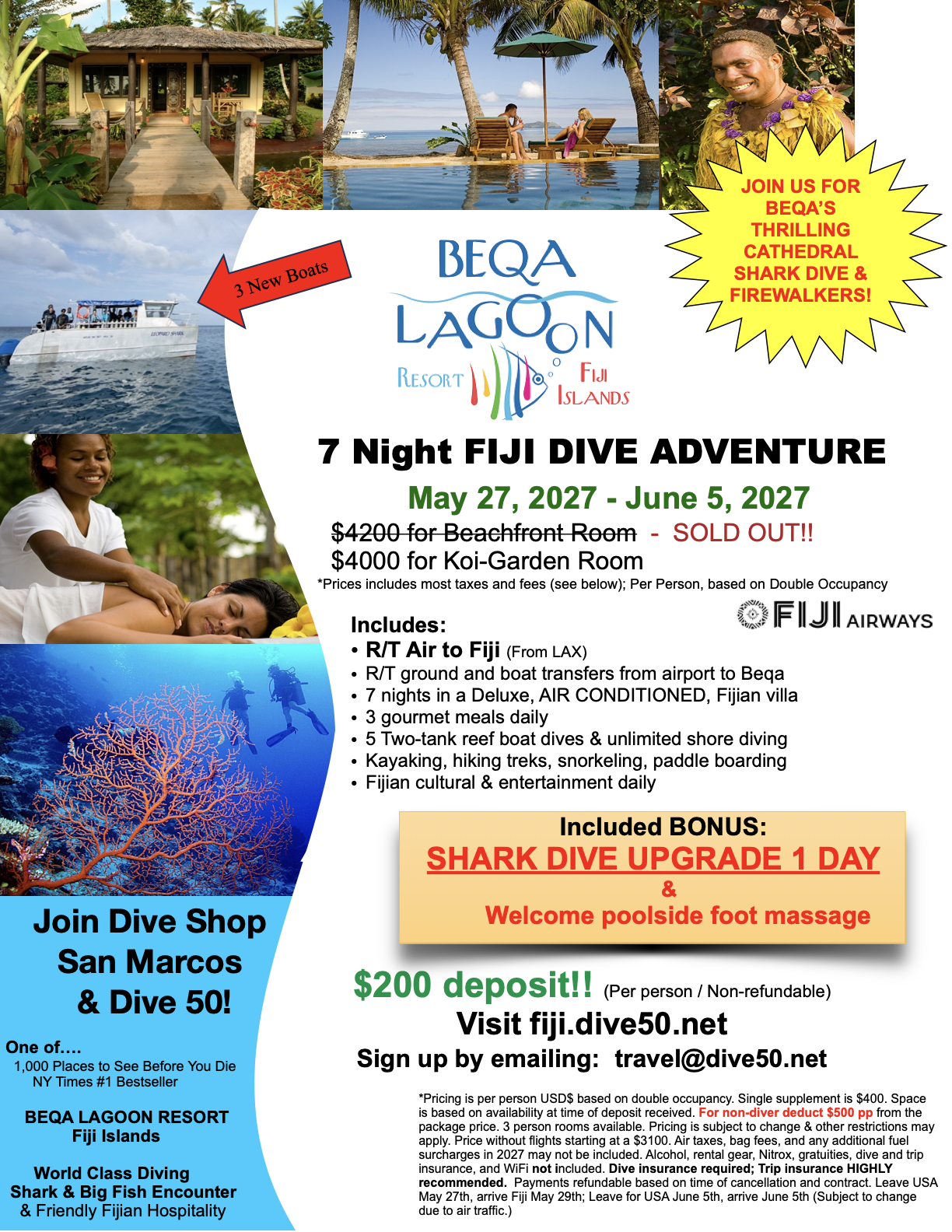Let's Go to Fiji in 2027'