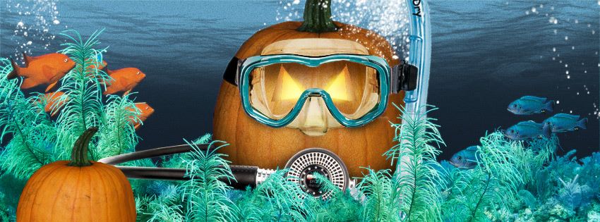 Underwater Pumpkin